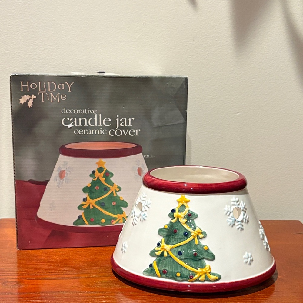 Candle Jar Lamp Shade Ceramic Cover